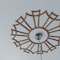 Ekena Millwork Augustus Wood Fretwork Pierced Ceiling Medallion, Walnut, 32"OD x 11 1/4"ID x 1/4"T CMWP32X32X0250AUWA - alternate 7